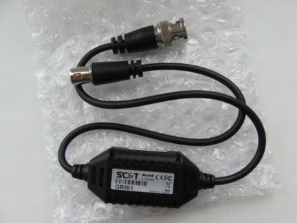 GB001 защита от искажений коаксиа. кабеля по земле