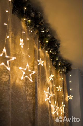 Гирлянда и декор