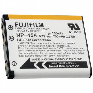 Аккумулятор fujiflm NP 45