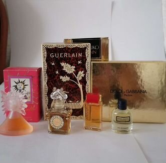 Духи винтаж Guerlain, Dolce & Gabbana, Salvador Da