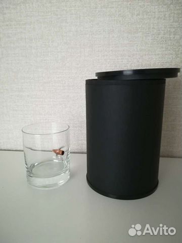 Стакан для виски с пулей