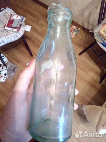 Бутылка молочная 70 х годов