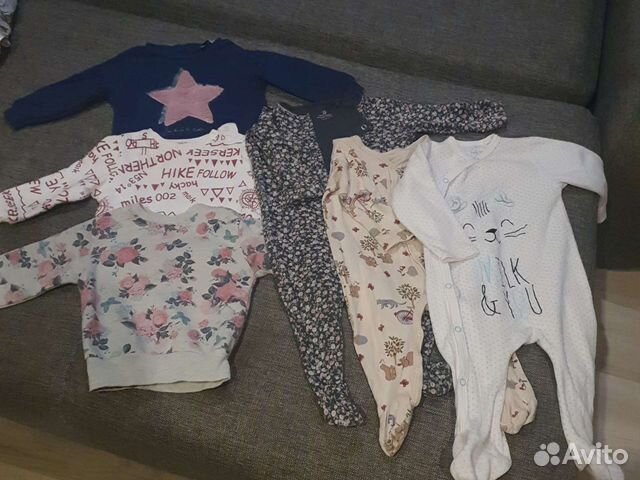 Детские вещи пакетом для девочек