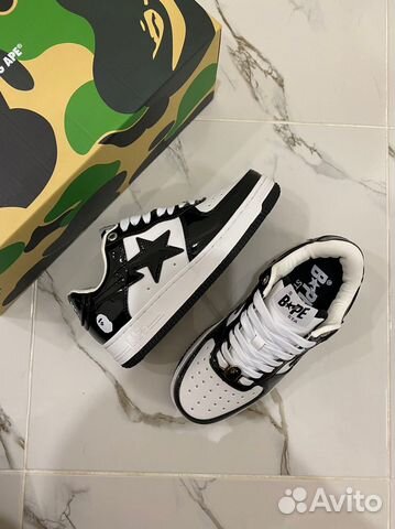 Bape Sta чёрные 36-45 унисекс