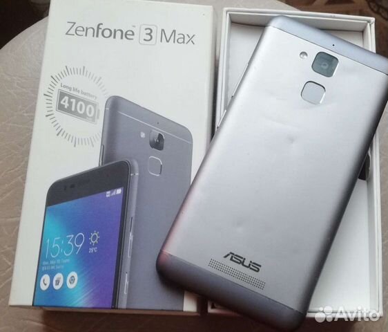 Телефон asus Zenfone 3 max