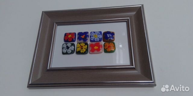 Картина из стекла