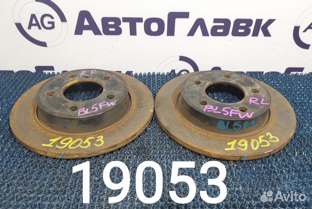 Диски тормозные Mazda Axela