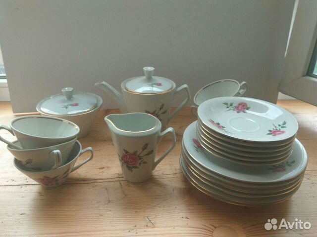 Сервиз чайный 6 персон Польша новый