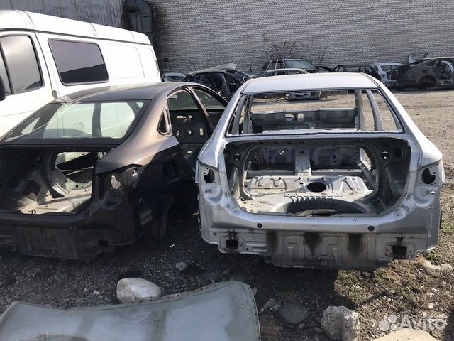 Кузова Веста по кускам