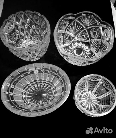 Хрусталь СССР в ассортименте