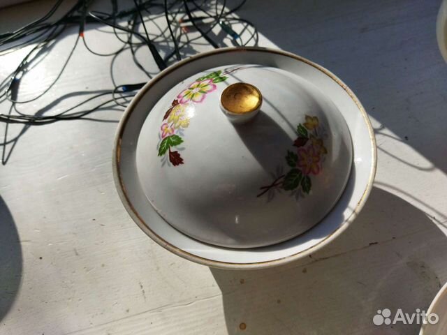 Масленка фарфор