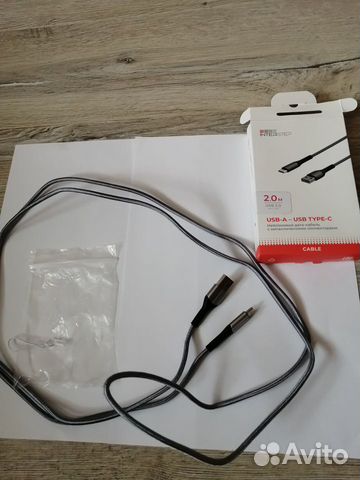 Новый Кабель USB Type-C InterStep USB3.0, 2м