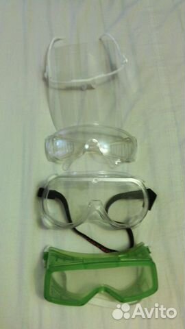 Защитные очки и маски