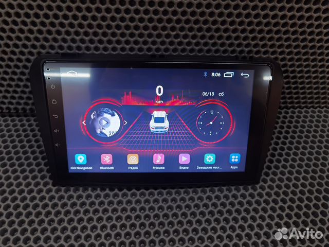 Магнитола Mazda 3 bk Android IPS экран новая