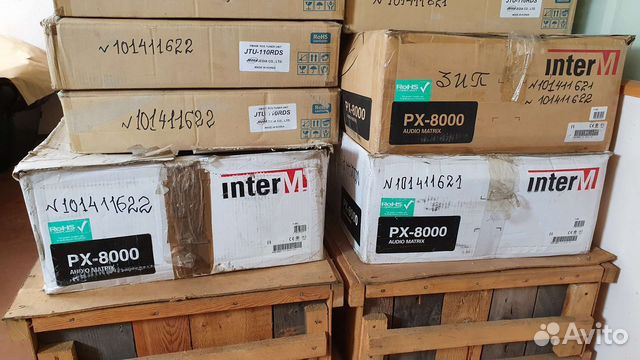 Матричный аудиоконтроллер Inter-M PX 8000