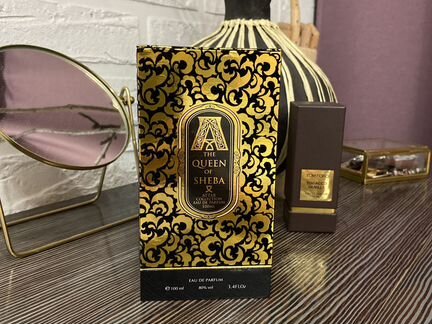 Коробка от духов The Queen of Sheba