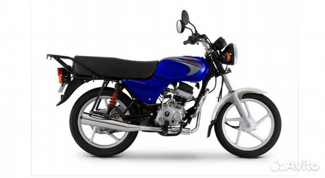 Мотоцикл bajaj boxer 100 ES синий
