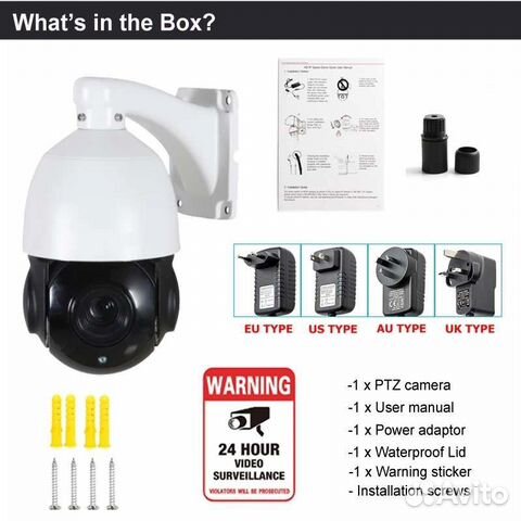 IP Camera 30x poe sony 335 5mpx