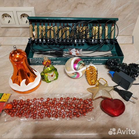 Елочная игрушка, елочная гирлянда