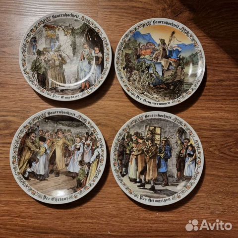 Коллекционные настенные тарелки Германия 2
