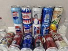 Банки Pepsi, Dr Pepper, 7Up, Coca-Cola