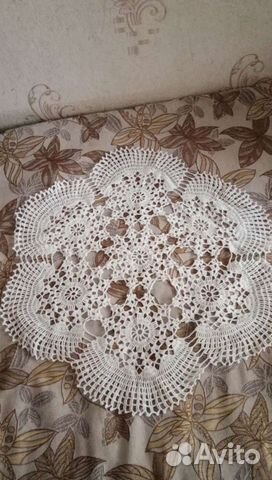 Салфетка вязанная крючком