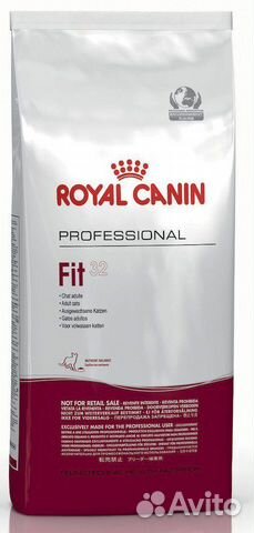 Корм для кошек Фит 32 (Fit 32) 4 кг роял канин