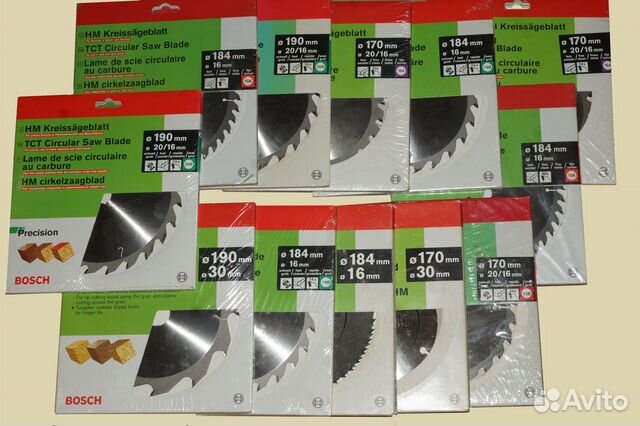 Bosch диск пильный 184/40T