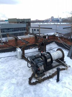 Аренда кабельной лебедки для прокладки кабеля