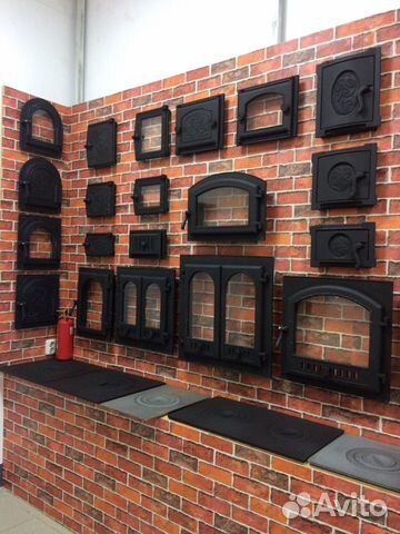 Чугунное печное, каминное литье