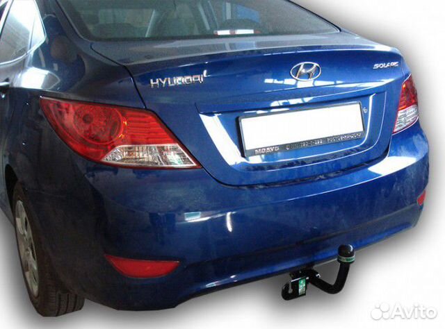 Фаркоп на Хендай Солярис, Киа Рио с 2010-2017г