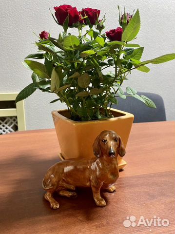 Статуэтки фарфор такса спаниэль Lladro Coal Port