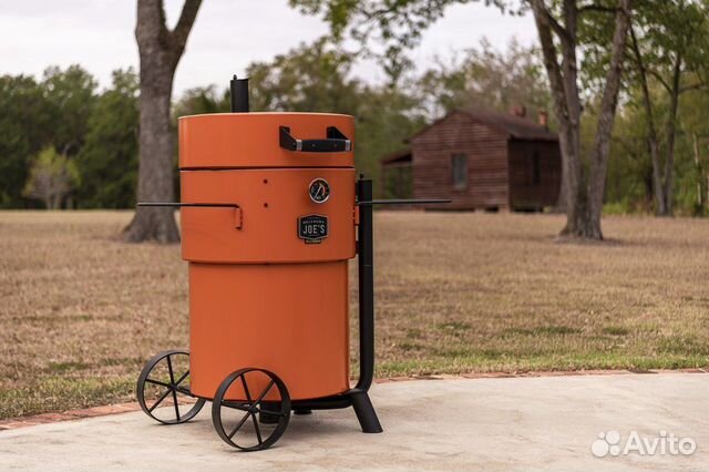 Гриль коптильня Oklahoma Joe's Drum Bronco Pro