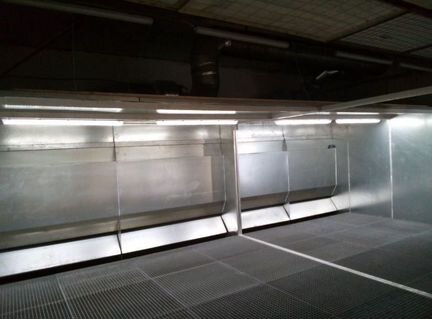 Покрасочная камера с водяной завесой окв 5000