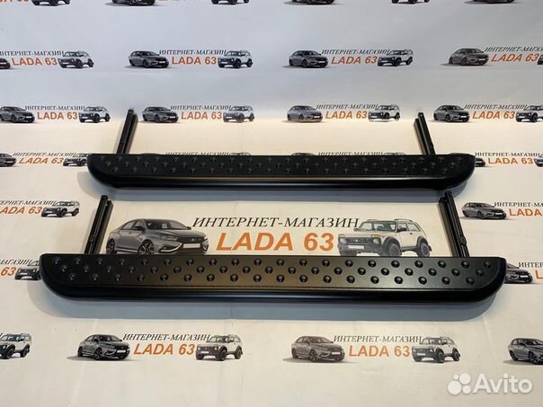 Подножки Эксклюзив для Лада 4х4,Урбан