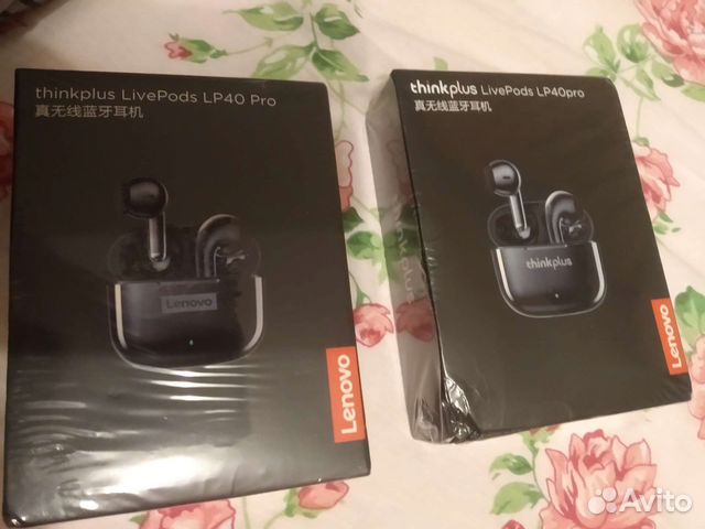 Беспроводные наушники-вкладыши Lenovo LivePods LP