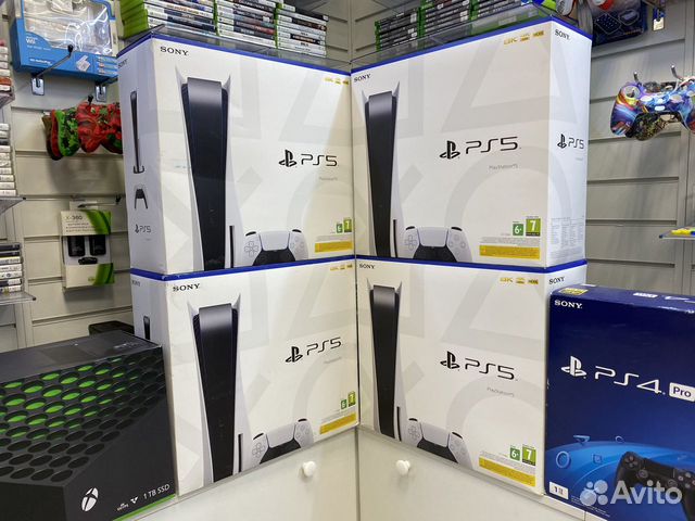 Sony PlayStation 5 Новые с Дисководом и Б/У