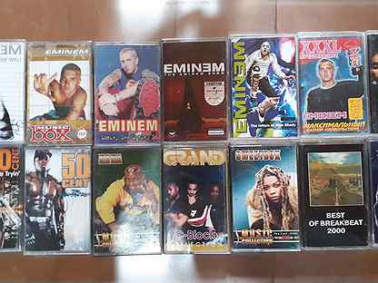 Аудиокассеты Эминем, Eminem, и другие