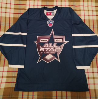 Хоккейный свитер кхл Матч всех звёзд Ягр-тим 2009