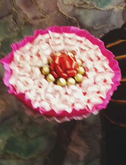 Букет из raffaello и ферреро Роше