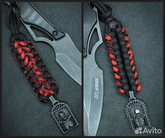 Темляк для ножа или брелок из паракорда