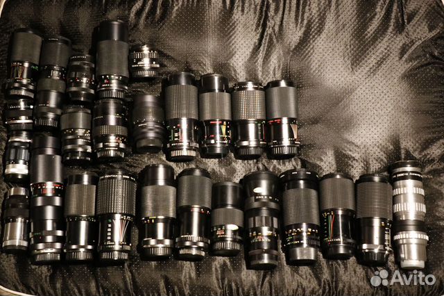 Коллекция Мануальных объективов под разные системы