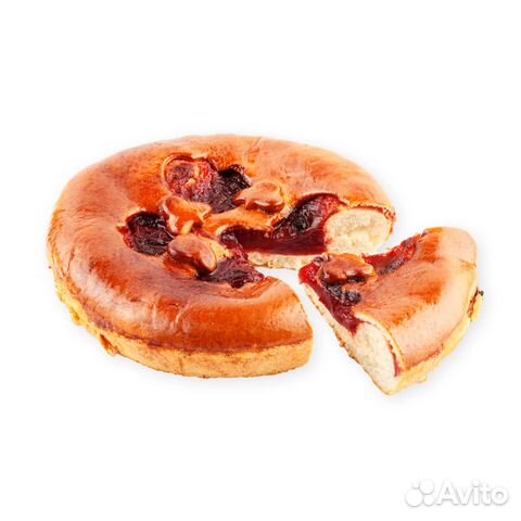 Пироги с вишневым конфитюром 500гр