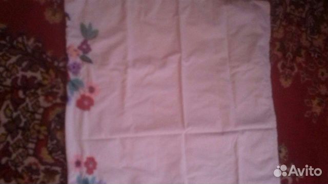 Наволочка вышитая СССР