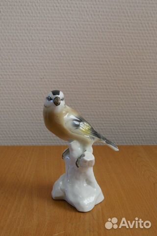 Фарфор. Статуэтка Птичка Sitzendorf 13см