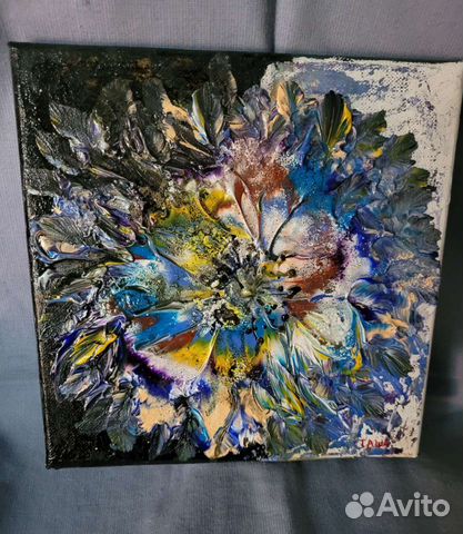 Картина акрилом на холсте