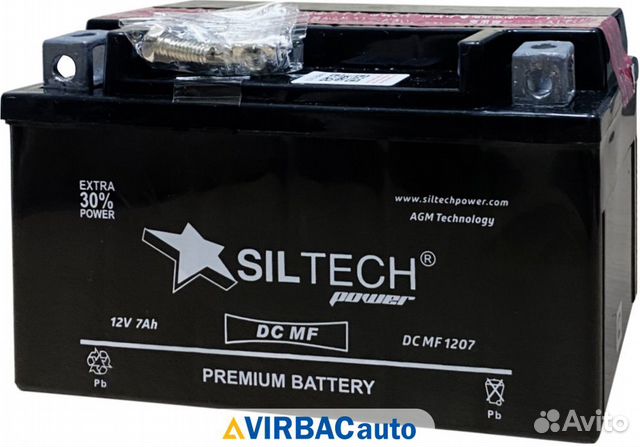 Аккумулятор siltech 6v 12ah