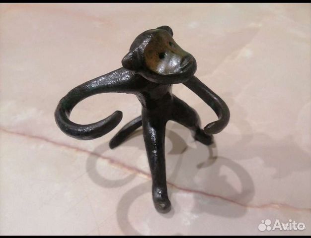 Обезьянка бронзовая СССР