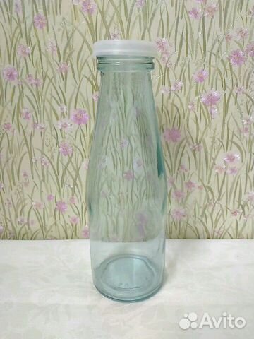 Молочная бутылка 0.5 л с крышкой