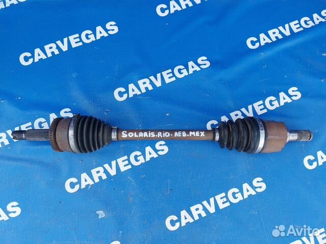 Привод левый Hyundai Solaris/Kia Rio 11-17г мех